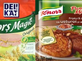 Knorr și Delikat, retrase urgent. Unele pachete pot conține fragmente metalice